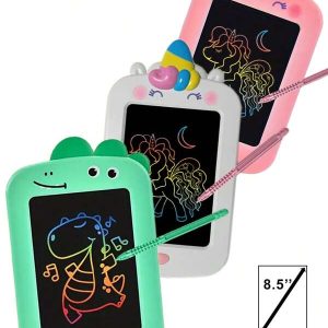 LCD Writing Tablet For Kids , Colorful Doodle Board Drawing Tablet With Lock Function, Erasable Reusable Writing Pad, Educational Christmas Boys Girls Toys Gifts For 3 4 5 6 7 8 Year Old, 8.5inchOffice, School, Drawing,Student,Markers,Stationery,Boys,Girls,School Supplies Multicolor