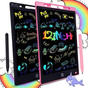 Christmas Decoration LCD Writing Tablet Colorful Screen Graffiti Board Drawing Pad Writing Board Educational Christmas Birth Day Gift Learning Board,Ipad Case Kids,Writing Pad Educational,Etch A Sketch Color Screen