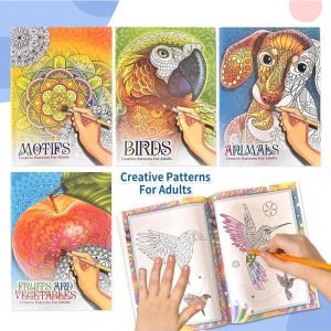 1pc English Coloring Book, Improving Children's Drawing Ability, Enhancing Learning Capability, Helping Children Progress In Drawing. Christmas, Thanksgiving, New Year's Gifts Multicolor