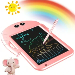 LCD Writing Tablet For Kids, 8.3 Inches Doodle Board Drawing Tablet Kids LCD Board Digital Writing Pad With Memory Lock Educational Learning Toys Gifts For 3 4 5 6 7 8 9 Years Old Boys Girls Multicolor